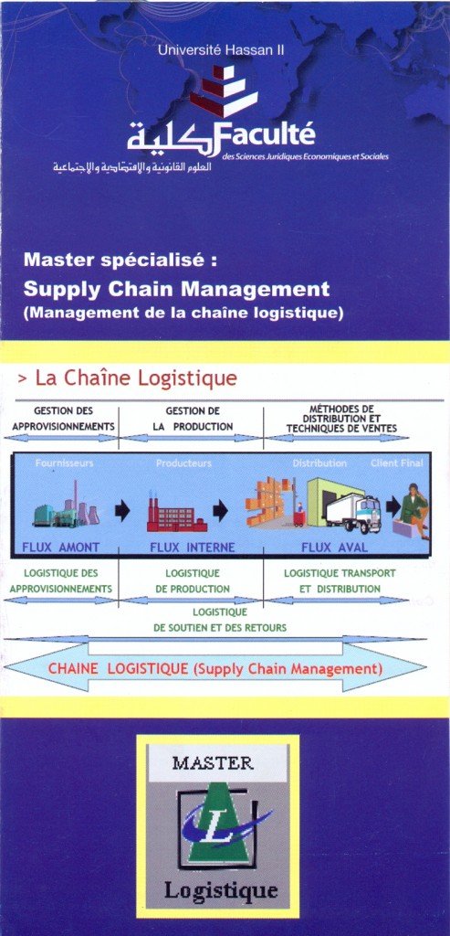 Master Spécialisé : Management de la Chaîne Logistique | Ma Logistique